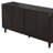 51.18"6-Drawers Rattan Storage Cabinet Rattan Drawer With White Drawer Slides,For Bedroom,Living Room-1004313321