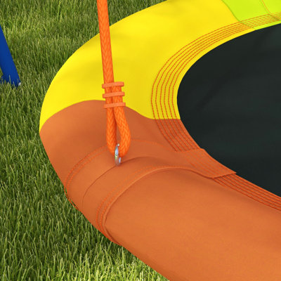 Ebern Designs Metal Swing Seat