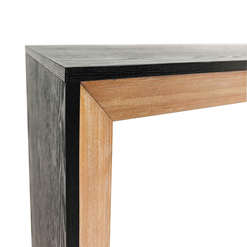 Console 59 pouces en bois moderne, table d'entrée, table de canapé - Design rustique et contemporain