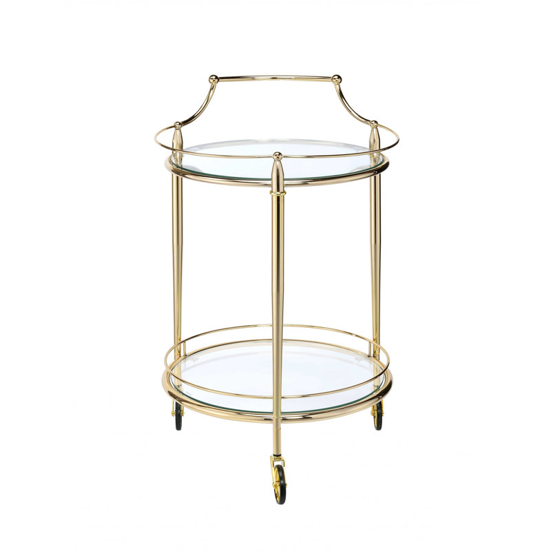 Madelia Metal Bar Cart
