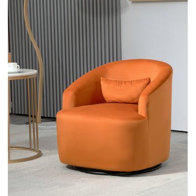 Barrel design 360 degree swivel Chair