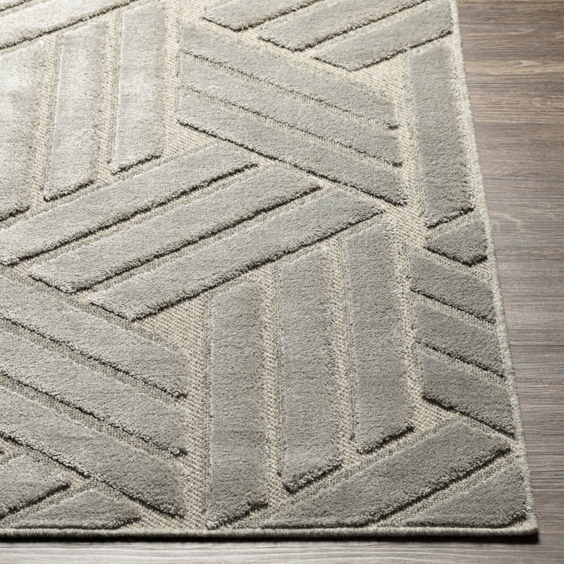 Benjermin Geometric Indoor Rug, Rectangle 2' x 3'