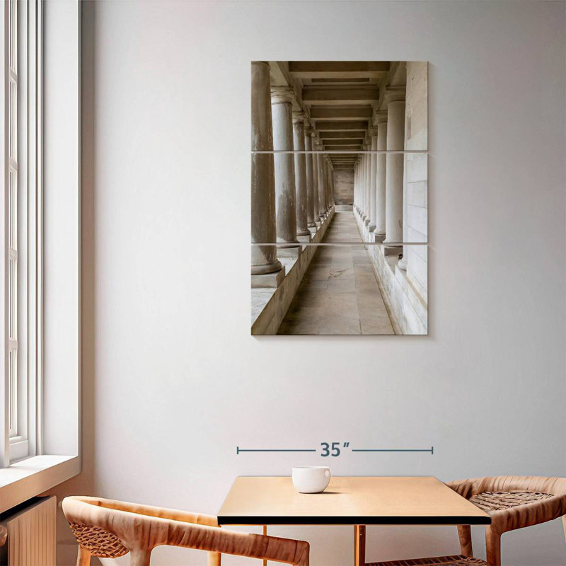 Classical Lilie Columns, 57" H x 36" W