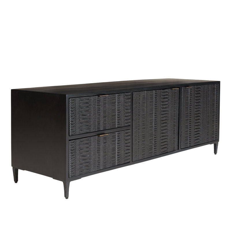 Muhidin Unfinished TV Stand for TVs up to 75"