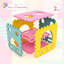 Maison de jouets pour chats pour chat, boîte de casse-tête en mousse avec 30 jouets pour chat inclus, maisonnette pour chat