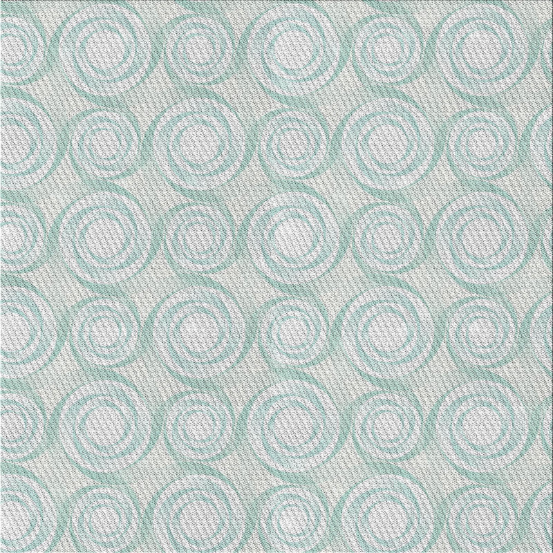 Geometric Indoor Rug, Square 4'