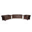 Batch Faux Leather Loveseat
