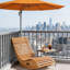 Chaise berçante en bois, chaise berçante d'extérieur