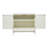 Pepperdine 2-Door Kiln-Dried Wood Accent Cabinet-570118636