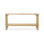 Kering Oak Wood Oval Console Table 