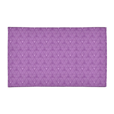 Chenille Geometric Indoor Rug