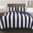 Cotton Striped Quilt Set-1434046620
