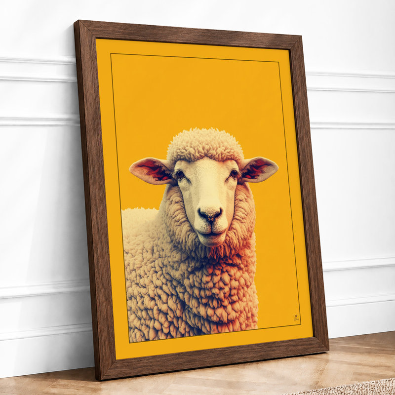 Gentle Gaze Modern - Print, Walnut, A3 - 42.0 x 29.7 cm