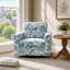 Fauteuil pivotant Lumen Floral pour salon