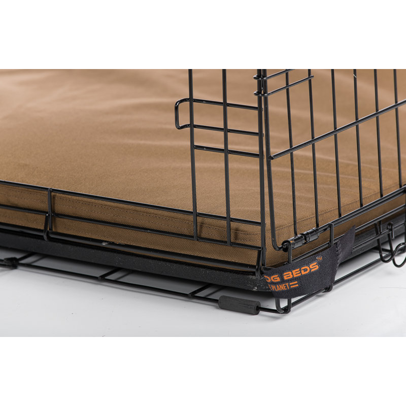 Coussin de coyote caisse Shedd, Coyote, Moyen (l 36 po x P 23 po x H 2,5 po)