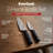 EverCook 3.5” Paring Knife and 5.5” Utility Knife Set, Stainless Steel Cutlery