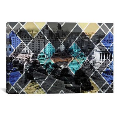 "canada-ottawa centre ville" , impression sur toile #5