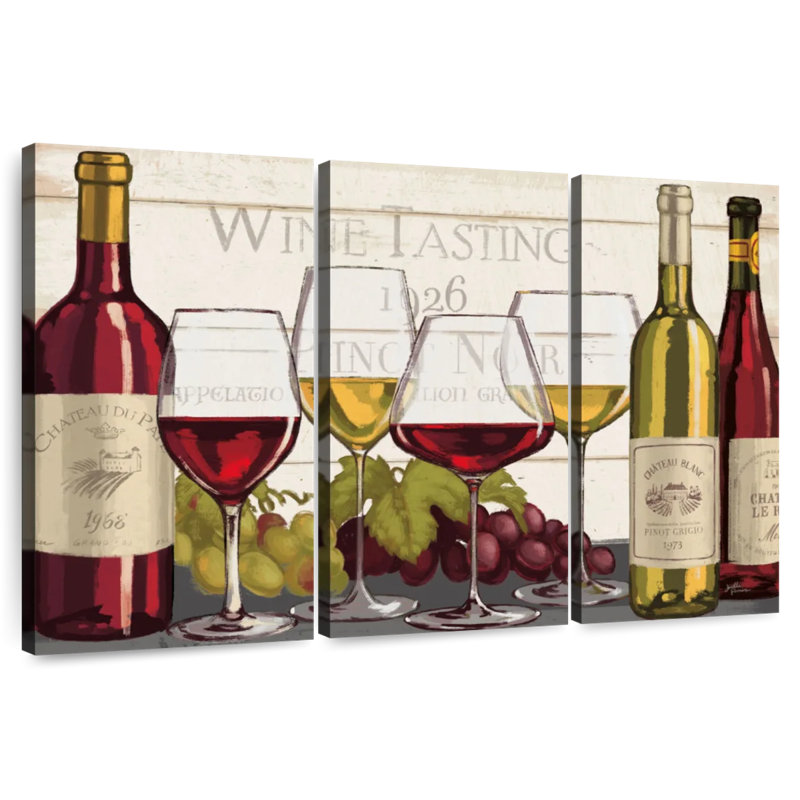Dégustation de vin Yarlin I, H 36 po x l 57 po