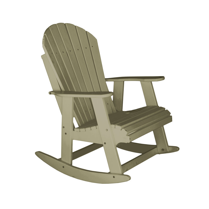 Chaise berçante Klein Poly, Vert clair