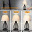 Lampe de table USB en métal Alexander-James