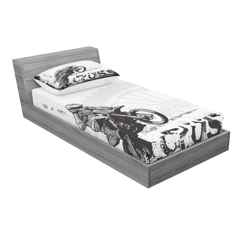 Microfiber Sheet Set, Twin XL Sheet Set with Fitted Sheet