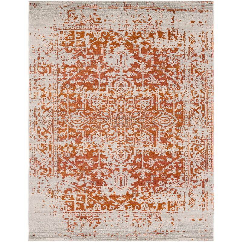 Buckins Oriental Indoor Rug, Rectangle 7' x 9'