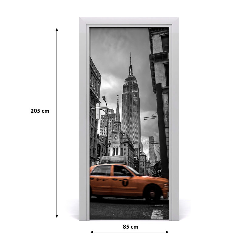 On S In New York City Door Decal