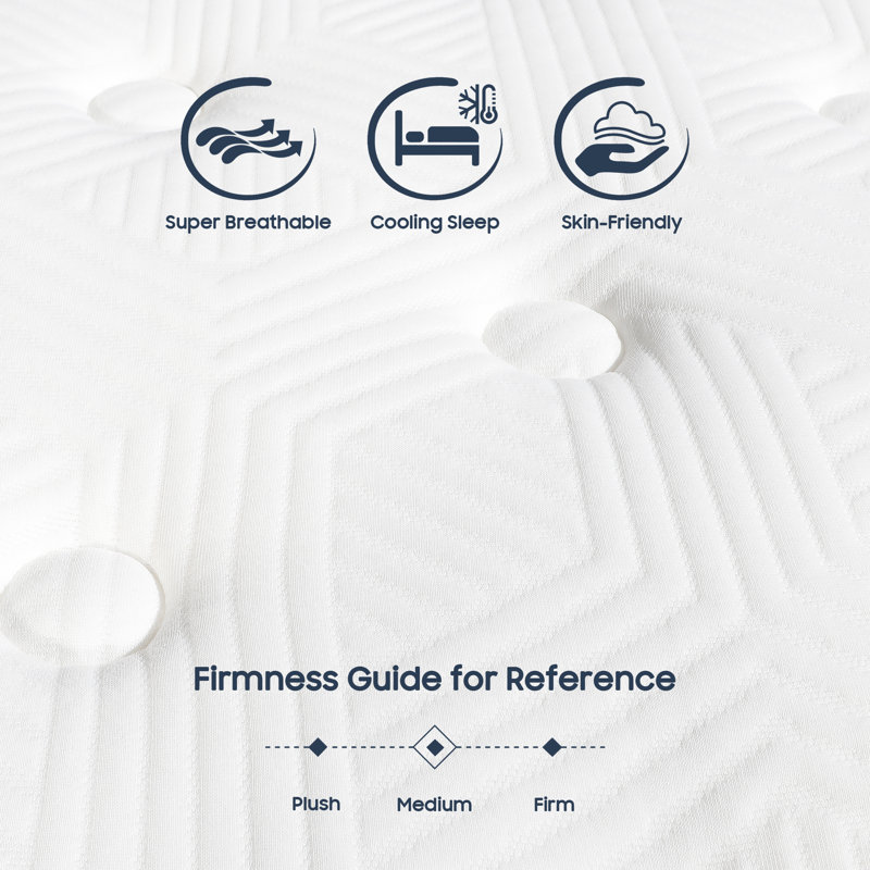 Full Eurotop 12" Innerspring Mattress with Adjustable Bed Compatibility