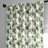 Gingras Coastal Leaf Cascade Printed Cotton Room Darkening Curtains - Single Panel-1753917767-1753917784