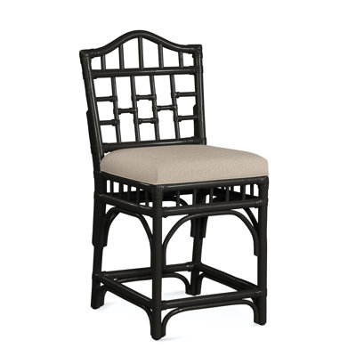 Chippendale Upholstered Counter Stool