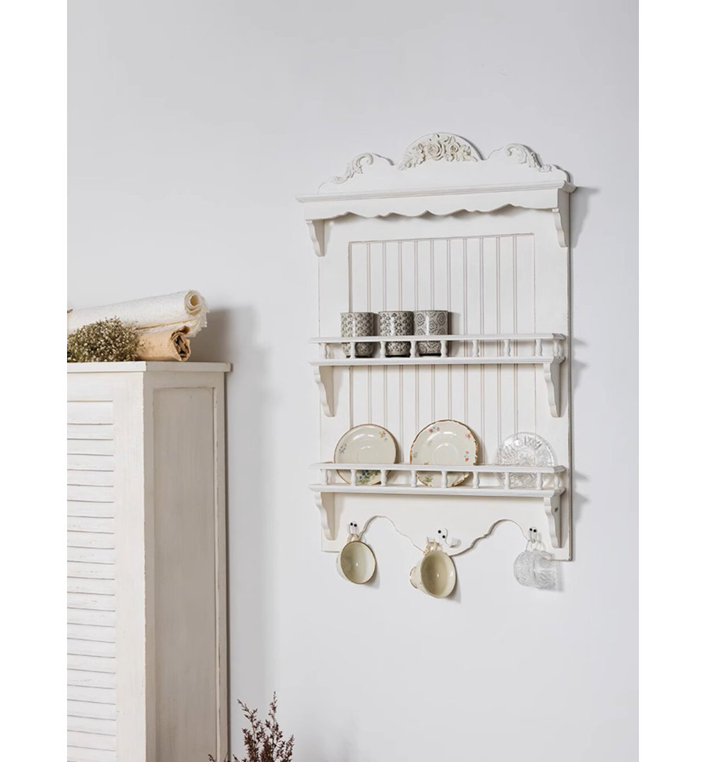 2 Piece Wood Accent Shelf Vagabond Vintage