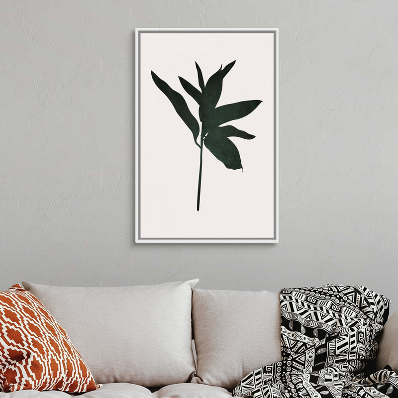 Art mural sur toile Atros n ° 4, Toile avec cadre blanc, H 38 po x l 26 po