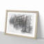 Strings of the Guitar in Abstract - Framed Print-55730180-55730178