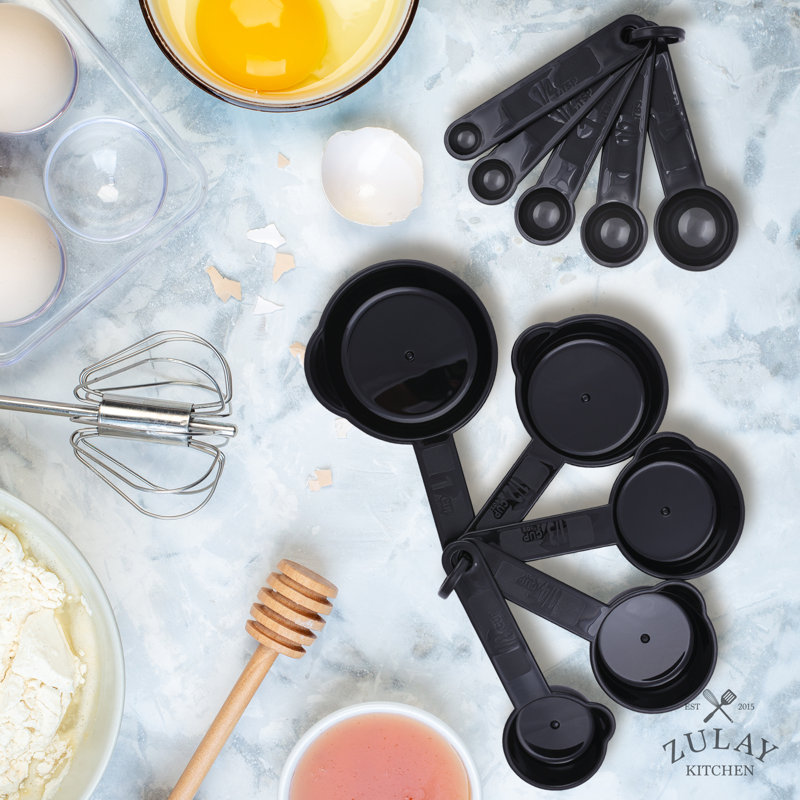 Zulay Kitchen Zulay Kitchen 23 Piece Nylon Kitchen Utensils Nylon & Stainless Steel Non-Stick Cooking Utensils Set