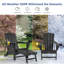Chaise de patio en PEHD Adirondack pliante avec porte-gobelet-109100887