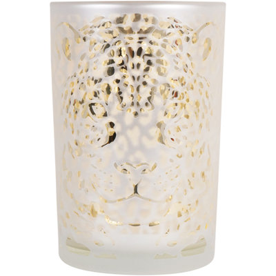 Glass Tabletop Votive Holder