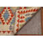 Tapis de couloir géométrique Kilim