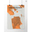 San Francisco City Map - No Frame Print-12220585