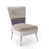 Abstract Beige Polyester Blend 4