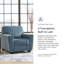 Fauteuil en chenille l 40 po Cashton-1933081259
