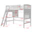 Lit simple avec tablettes Guagliardo par Harriet Bee-86804153