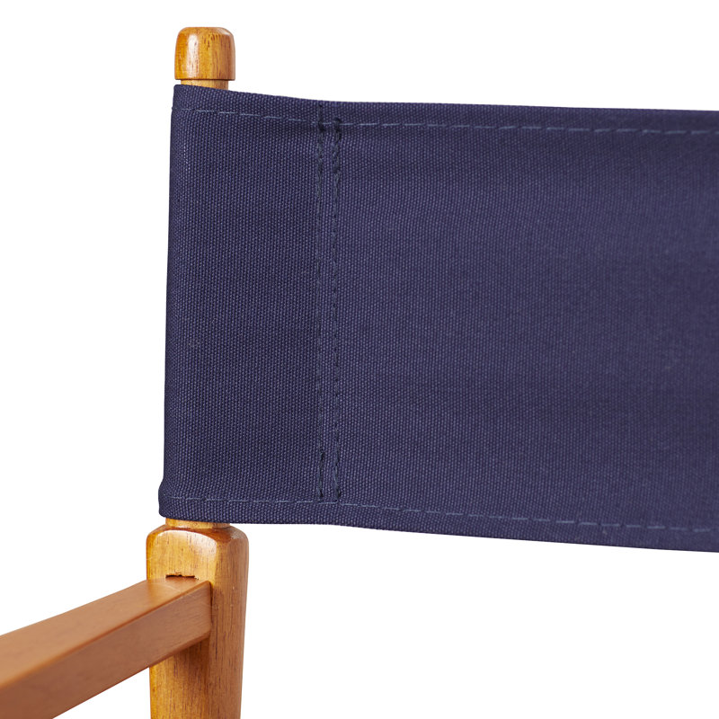 Toile de remplacement pour chaise de réalisateur pliante Somer, Bleu marine