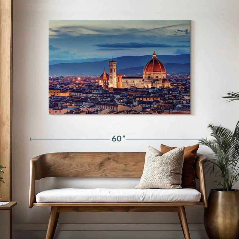 Ravi Dusky Florence Cathedral, 32" H x 48" W