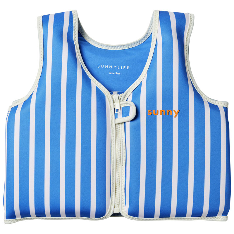 Gilet flottant: 3-6 - Tino le Tigre - Bleu