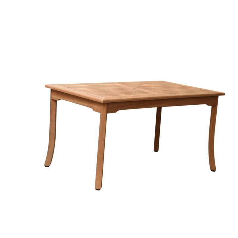 6 Seats 7 Pcs Grade-A Teak Wood Dining Set: 60" Rectangle Table And 6 Goa Stackng Arm Chairs #71Go0607, 8
