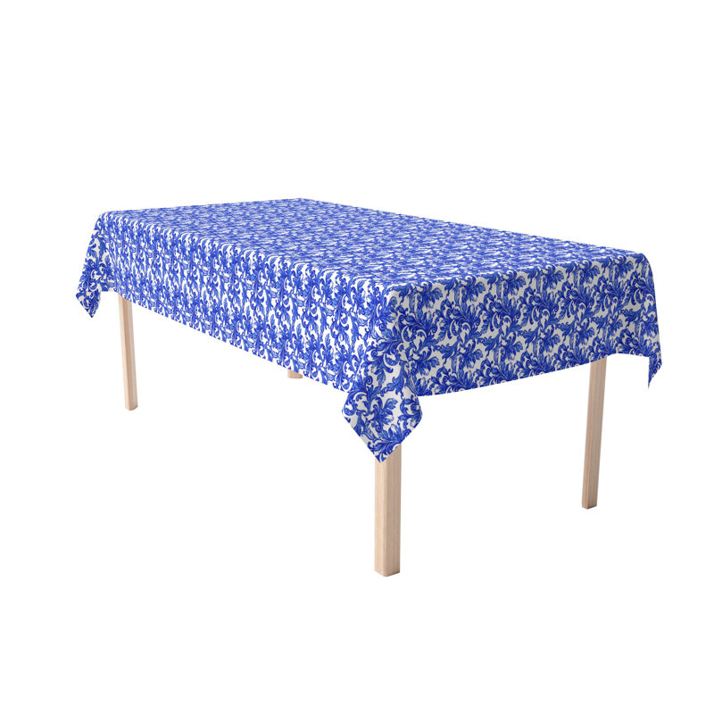 Ikeda Floral Tablecloth, 120" L x 60" W