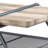 Industrial Rustic Coffee Table With Strong Wood And Metal Construction - Storage Combination Look