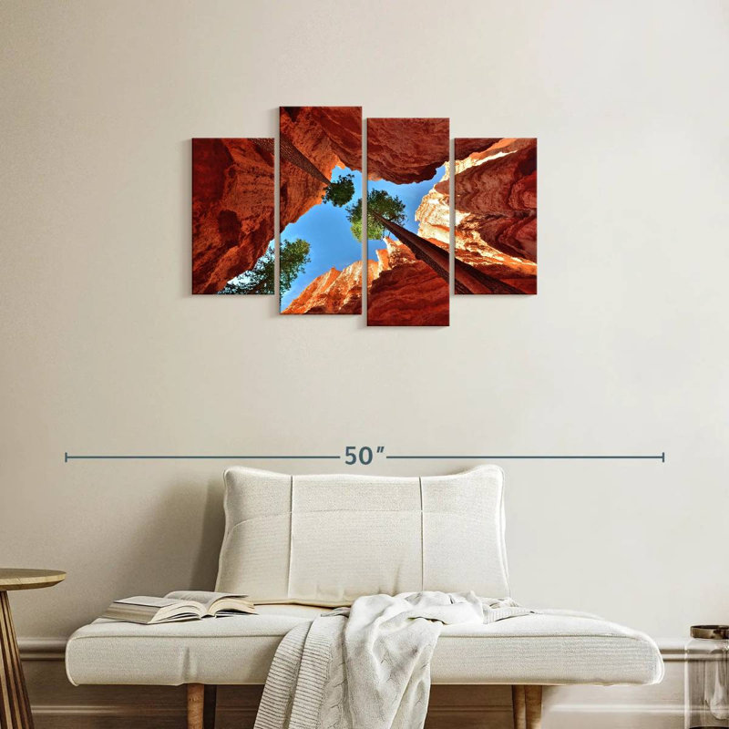 Alvord Bryce Canyon Trees, H 22 po x l 36 po