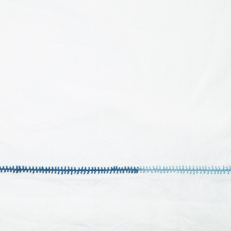 Embroidery White Square Napkins
