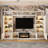 Druminagh Entertainment Center for TVs up to 75" with Fireplace Included-211085019
